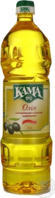 Масло Кама подсолнечно-оливковое рафинированное 1000мл Украина