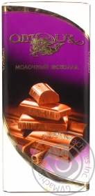 Шоколад Amour молочний Конті 100г