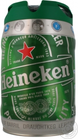 Пиво Heineken светлое 5% 5000мл