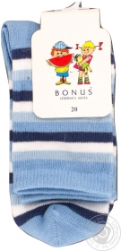 Шкарпетки дитяч блакитні Бонус 2005 р.20