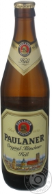 Пиво Paulaner Original Muncher светлое 4.9% 500мл Германия