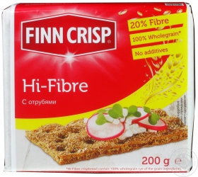 Хлібці житні з висівками Finn Crisp 200г