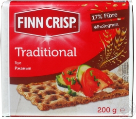 Хлібці житні традиційні Finn Crisp 200г