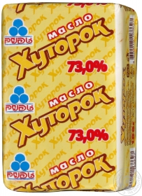 Масло солодковершкове Хуторок Селянське 73% 100г