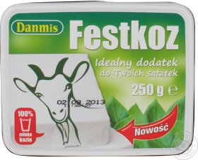 Сирок Фесткоз з козиного молока Данміс 250г
