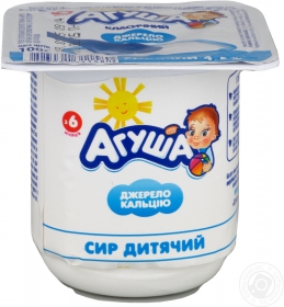 Творог детский Агуша классический 4.5% 100г Украина