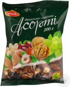 Ассорти Аромикс фруктово-ореховое 200г Украина