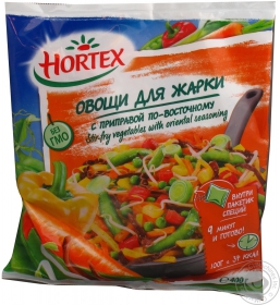 Овощи для жарки по-восточному ТМ Hortex 400г