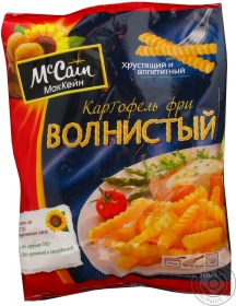 Картофель фри McCaic Золотистая замороженная полуфабрикат 750г
