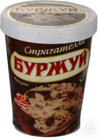 Мороженое Буржуй Ласунка страчателла 500г Украина