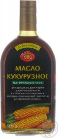 Масло Голден Кингз Оф Юкрейн кукурузное первого холодного отжима нерафинированное и недезодорированное 500мл Украина