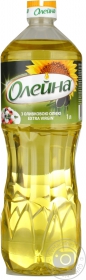 Олія соняшникова рафінована,з оливковою олією Олейна Еxtra Virgin 1л