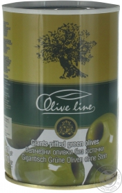 Оливки Olive Line величезні б/к з/б 420г