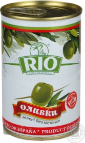 Оливки зелені Rio без кісточки 300мл