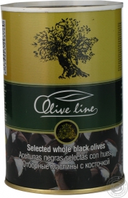 Маслини Olive Line з кісточкою 420мл