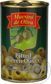 Оливки Maestro de Oliva без кісточки 300мл