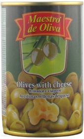 Оливки Maestro de Oliva фаршировані Сир 300мл