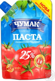 Паста томатна Чумак д/п 140г