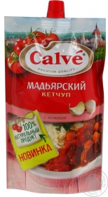 Кетчуп Мадьярский в пакетике Calve 350г