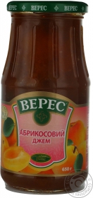 Джем Верес абрикосовый 650г Украина