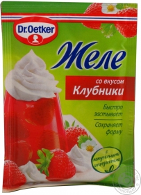 Желе Dr.Oetker со вкусом клубники 45г Россия