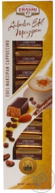 Цукерки марципанові Erasmi Cappuccino в шоколадній глазурі 125г