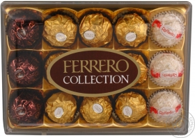 Цукерки Ferrero Collection Т15 172,2г