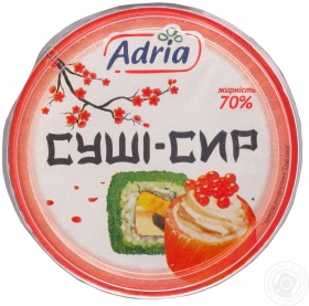 Суші сир Adria 70% 250г