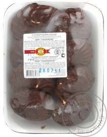 Зефір в шоколадній глазурі Шоколадна ХБФ 250г