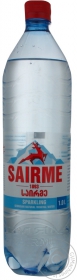 Вода Саирмэ газированная пластиковая бутылка 1000мл Грузия