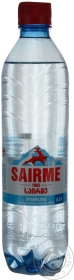 Вода Саирмэ газированная пластиковая бутылка 500мл Грузия