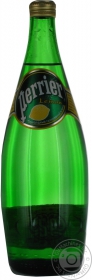 Вода Перье газированная с лимоном стеклянная бутылка 750мл Франция