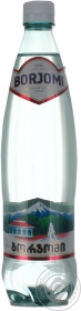 Вода Боржоми сильногазированная лечебно-столовая пластиковая бутылка 750мл