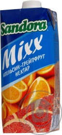 Нектар Sandora Апельсин,грейпфрут 0,5л