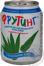Напиток Фрутинг с соком алоэ 238мл Россия