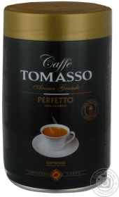 Кава мелена Caffe&#39;Tomasso Perfetto залізна банка 250г