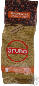Кофе в зернах 100% Bruno French dark roast арабіка 250г