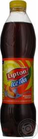 Чай холодний чорний Lipton зі смаком персику 1л