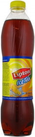 Чай холодный Липтон черный со вкусом лимона 1,5л