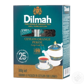 Чай Dilmah крупнолистовой черный 100г