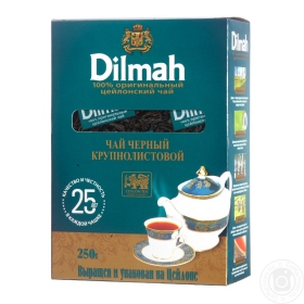 Чай Dilmah крупнолистовой черный 250г