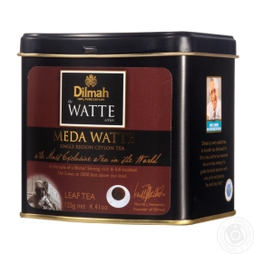 Чай чорний середньолистовий Meda Watte Dilmah з/б 125г