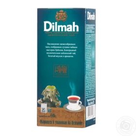 Чай Dilmah черный 2г х 25шт Шри-Ланка