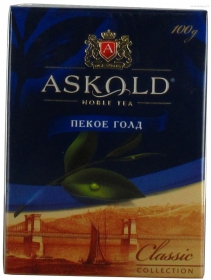 Чай чорний крупнолистовий пекое Аскольд 100г