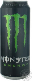Напій енергетичний слабогазований Monster Energy з/б 0,5л