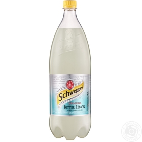 Напій тонізуючий газований Schweppes Лимон 1,5л