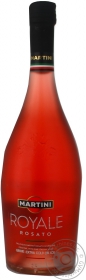 Вино iгристе рожеве солодке Martini Royale Rosato 8% 0,75л