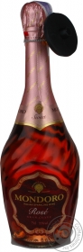 Вино iгристе рожеве напівсухе  Mondoro Розе 0,75л