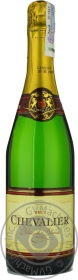 Шампанське біле сухе Brut Blanc de Blancs Chevalier 0,75л