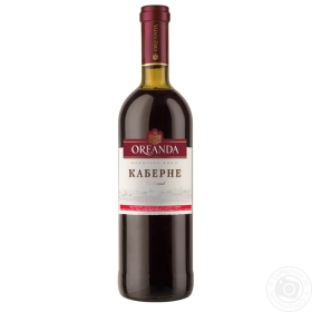 Вино червоне сухе Каберне Ореанда 0,7л